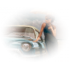Girl by the car - Vozila - 