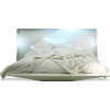 Glowing White Bed - Furniture - 
