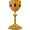 Gold Jeweled Goblet - イラスト - 