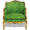 Grassy Green Arm Chair - 插图 - 