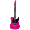 Hot Pink RockStar Guitar - Illustrazioni - 