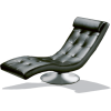 Leather Chaise Lounge - Arredamento - 