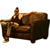 Lil Twist Sitting On Couch  - People - 