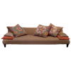 Modern Brown Couch - イラスト - 