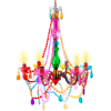 Multi-Colored Chandelier - イラスト - 