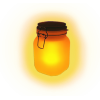 Orange Solar Jar Light - Предметы - 