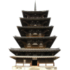Pagoda Shrine - Ilustracje - 