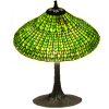 Peridot Green Glass Lamp - Przedmioty - 