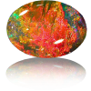 Polished Fiery Opal - 插图 - 