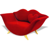 Red Heart and Lip Sofa - Illustrations - 