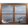 Snowy Mountain Window - Edificios - 