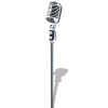 Standing Microphone - Illustrations - 