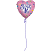 Sweet 16 Heart Balloon - 插图 - 