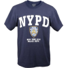 Unisex 6638 NYPD Officially Licensed T-Shirt By Rothco In Navy Blue - Shirts - $13.87 