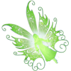 Vibrant Green Fairy - Ilustracije - 