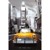 framed picture NY taxi - Illustrazioni - 
