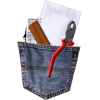 jeans pocket - Przedmioty - 