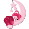 pink teddy - 插图 - 