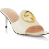 white Gucci mule - Sandals - 