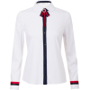 white Shirt - Long sleeves shirts - 