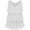 white blouse - Košulje - kratke - 