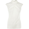 white blouse - Srajce - kratke - 