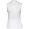 white blouse - Рубашки - короткие - 