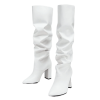 white boots - Buty wysokie - 