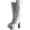 white boots - Škornji - 