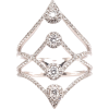 white cold cocktail ring c2000 - Rings - 