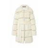 white rabbit wing collar coat - Jacket - coats - 