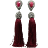 wine earrings - Серьги - 
