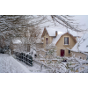 winter snow houses - Uncategorized - 