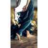 woman and daisies photo - Uncategorized - 