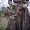 woman flower field photo - Uncategorized - 