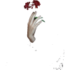 woman flowers darkness - Uncategorized - 