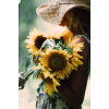 woman sunflower summer photo - Uncategorized - 
