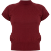 wool-cashmere-top - Camicia senza maniche - 