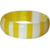 yellow and white bangle - Pulseras - 