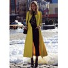 yellow coat outfit - Мои фотографии - 