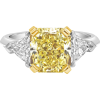 yellow diamond - Pierścionki - $57.00  ~ 48.96€