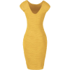 yellow dress - Платья - 