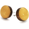 yellow earrings - Aretes - 