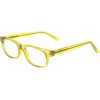 yellow eyeglasses - 有度数眼镜 - 