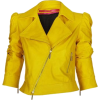 yellow leather jacket - Uncategorized - 