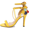 yellow sandals - Sandale - 