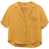 yellow tee - Рубашки - короткие - 