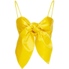 yellow tie top - Košulje - kratke - 