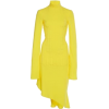 yellow wool dress - Платья - 