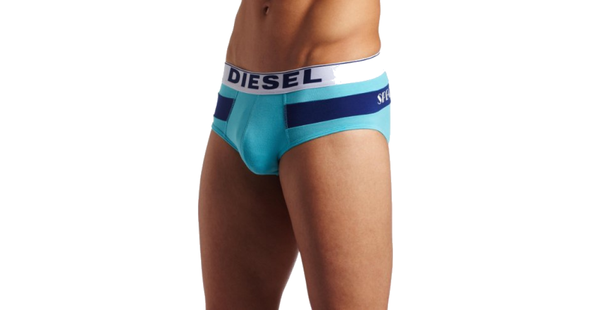 Diesel Men's Rico Briefs,DIESEL,Нижнее белье,Голубая.